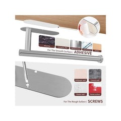 Adhesive Paper Towel Holder Stainless Steel