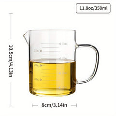 High Temp Glass Measuring Cup 1000ml 33.8oz Scale Kitchen Tools