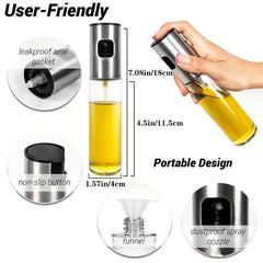 8pcs Olive Sprayer Mister Set for Air Fryer Salad Cooking BBQ Kitchen
