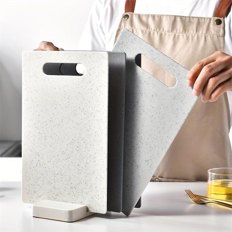 4pcs Cutting Board With Holder Base BPA-Free Chopping Board Set