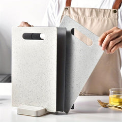 4pcs Cutting Board With Holder Base BPA-Free Chopping Board Set