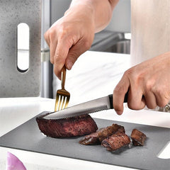 4pcs Cutting Board With Holder Base BPA-Free Chopping Board Set
