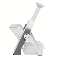 5in1 Stainless Steel Fruit and Vegetable Cutter with 3 Blades