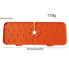 Silicone Drain Mat Kitchen Faucet Sink Splash Guard