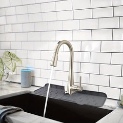 Silicone Drain Mat Kitchen Faucet Sink Splash Guard