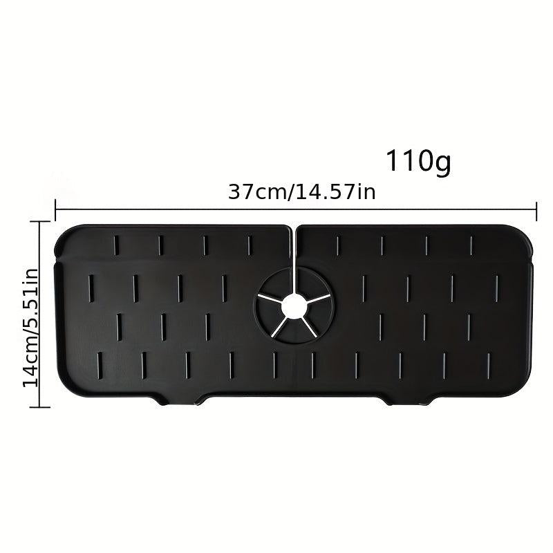 Silicone Drain Mat Kitchen Faucet Sink Splash Guard