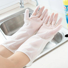 Cleaning Gloves and Sponge Eraser Set for Kitchen Dishwashing