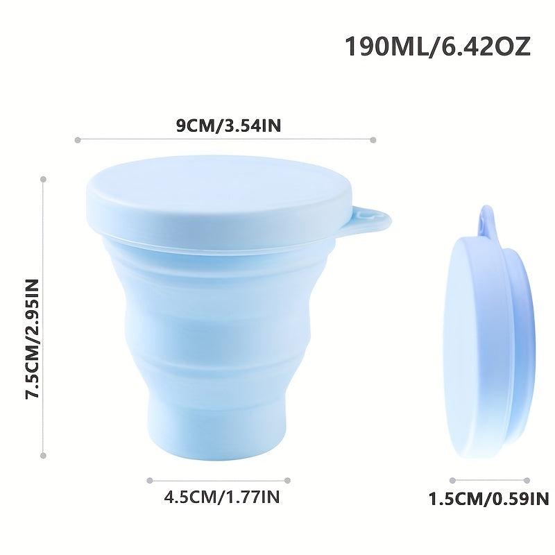 Portable Foldable Silicone Water Cup for Camping Office Home
