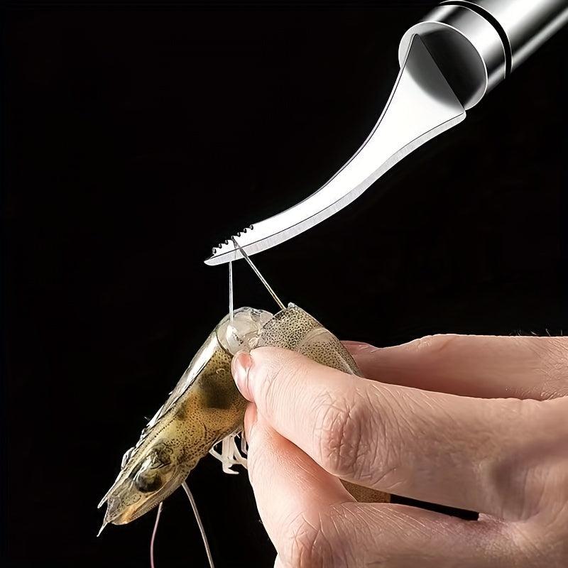 Stainless Steel Shrimp Deveiner Tool Set