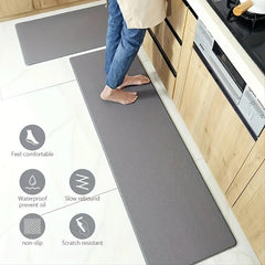 1pc Vintage Style Cushioned Kitchen Rug - Absorbent & Non Slip