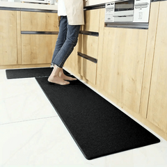 1pc Vintage Style Cushioned Kitchen Rug - Absorbent & Non Slip
