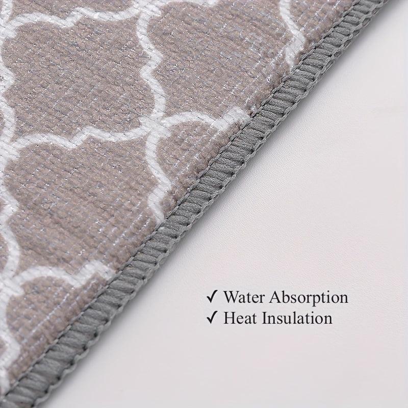 Microfiber Dish Drying Mat - Absorbent Dish Drainer