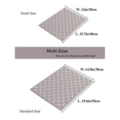 Microfiber Dish Drying Mat - Absorbent Dish Drainer