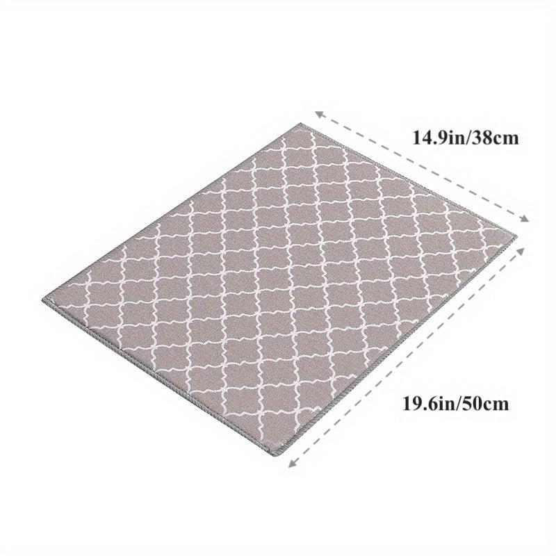 Microfiber Dish Drying Mat - Absorbent Dish Drainer