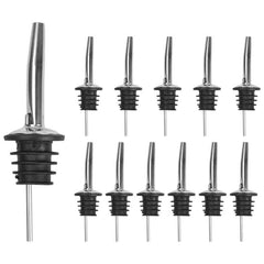 12pcs Olive Spouts Vinegar Bottle Stopper Spout Leakproof Nozzle Dispenser