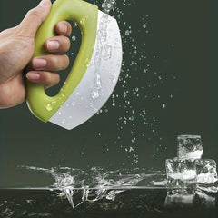 Pizza Cutter Rocker Protective Cover Easy Slicing Perfect Pies