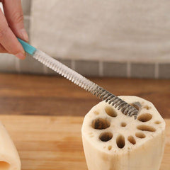 2pcs Lotus Root Washing Brush Piping Nozzle Brush Cleaning Bottle Brush