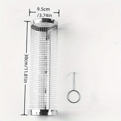 Stainless Steel BBQ Grill Mesh for Grilled Vegetables and Fish