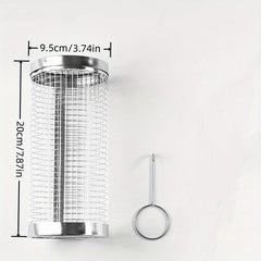 Stainless Steel BBQ Grill Mesh for Grilled Vegetables and Fish