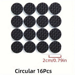 16pcs Anti-noise Non-slip Table Foot Pad Rubber Protector Pads
