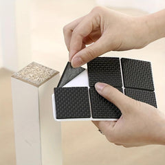 16pcs Anti-noise Non-slip Table Foot Pad Rubber Protector Pads