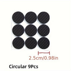 16pcs Anti-noise Non-slip Table Foot Pad Rubber Protector Pads
