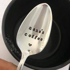 1pc Dessert Spoon Stainless Steel Nana's Coffee Milk Spoon