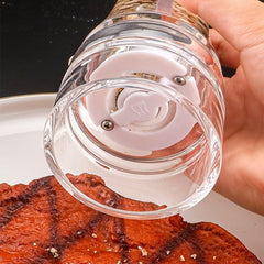 Refillable Salt & Pepper Grinder Bottles Acrylic Material