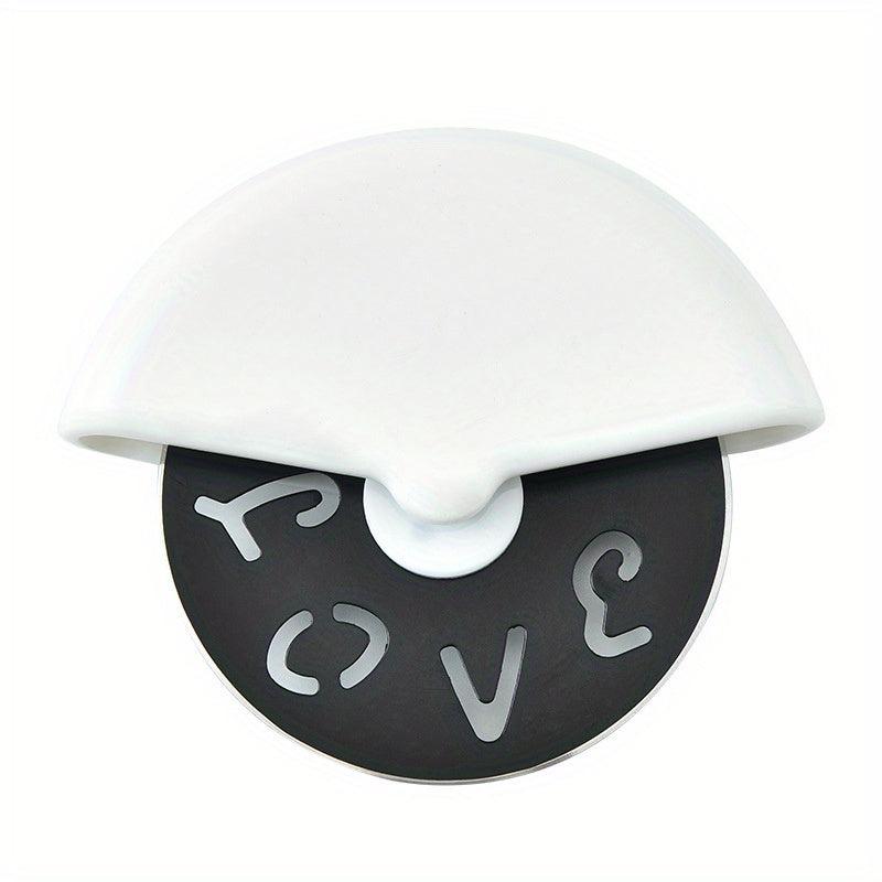 Pizza Cutter Wheel Easy Slicing Effortless Blade Guard Ergonomic Handle