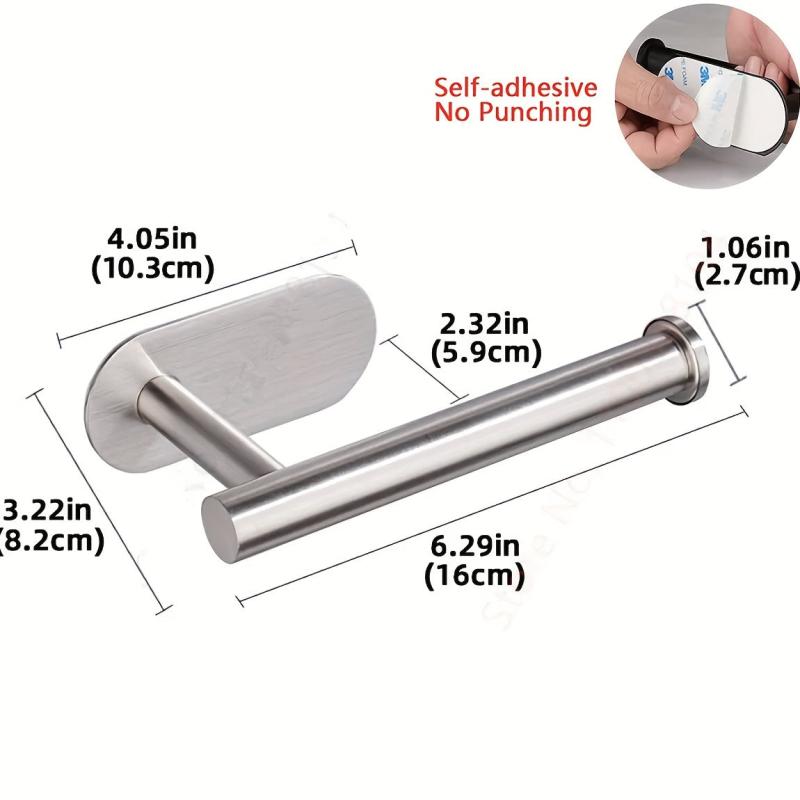Stainless Steel Self Adhesive Paper Towel Holder