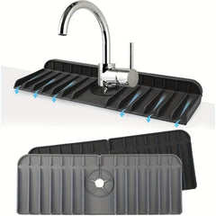 Plastic Placemat Faucet Drain Mat Kitchen Bathroom Non-slip