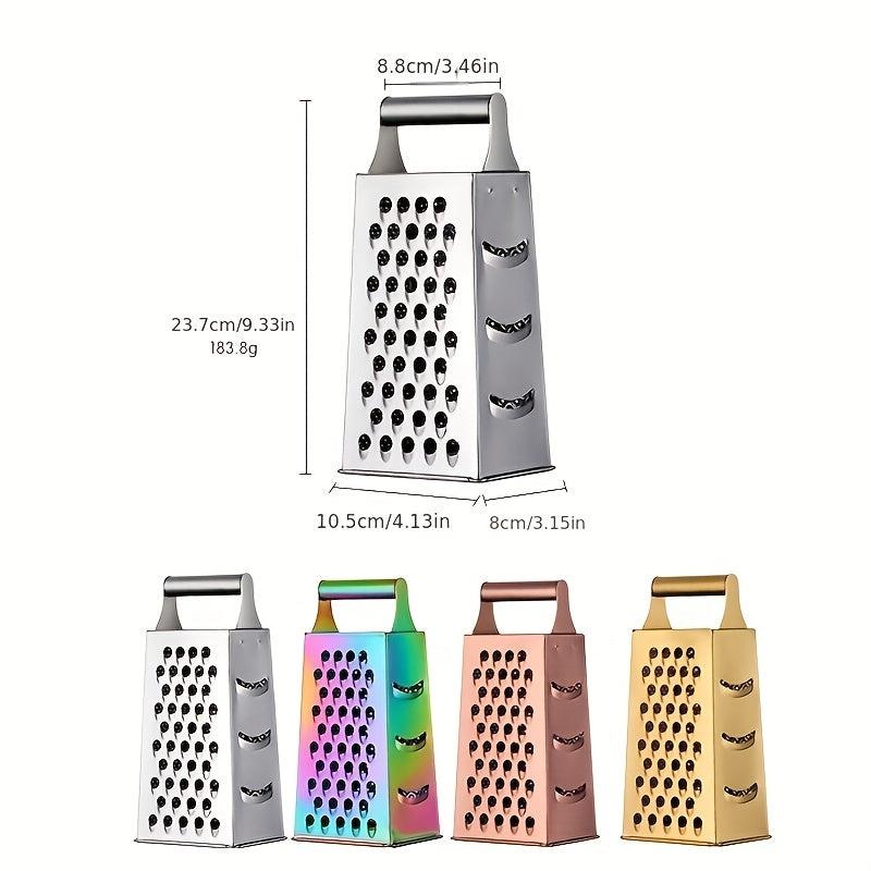 Stainless Steel Grater Manual Vegetable Fruit Slicer Kitchen Stuff