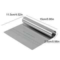 Thickened Stainless Steel Noodle Cutter Dough Scraper