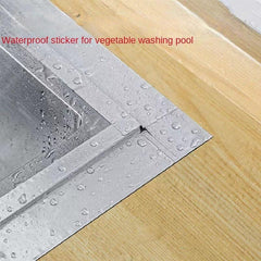 High Temp Resistant Aluminum Foil Tape Waterproof Sticker for Kitchen Stove Sink