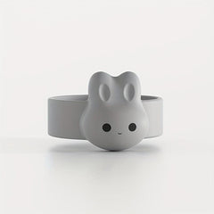 2pcs Magnetic Milk Powder Spoon Holder Cartoon Rabbit Spoon Fixer