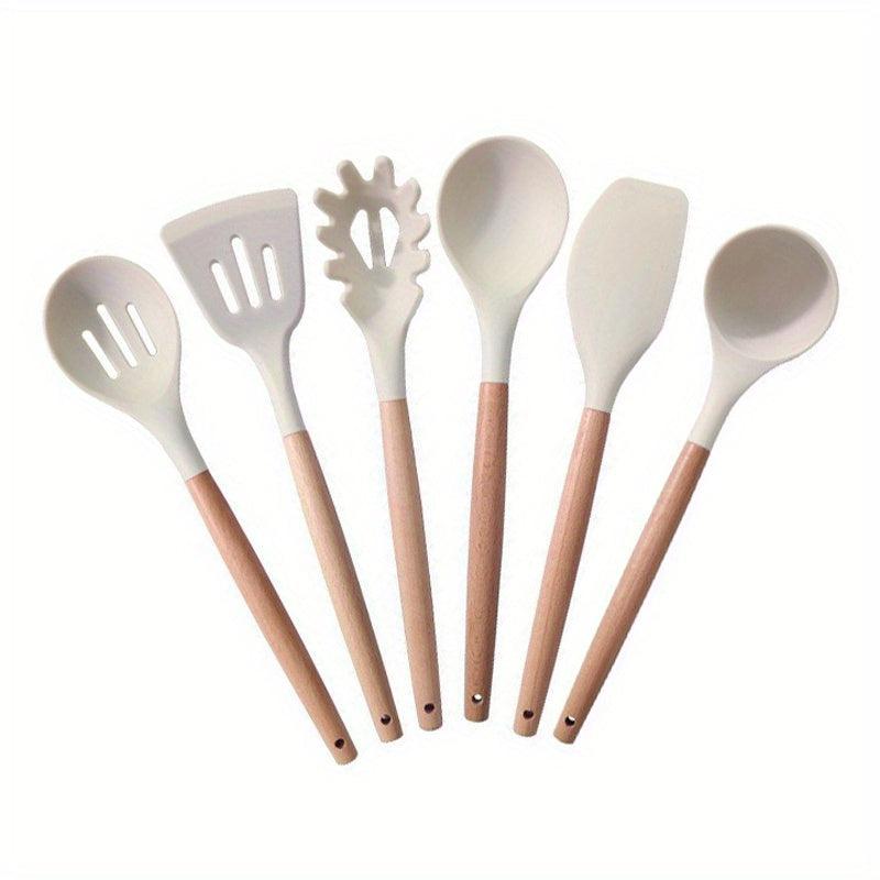 6pcs Non Stick Silicone Kitchen Utensil Set