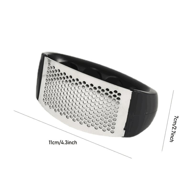 Stainless Steel Garlic Press Manual Grinder 4 3in 2 7in