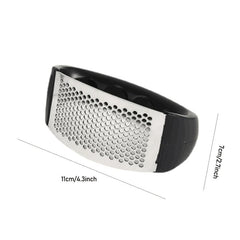 Stainless Steel Garlic Press Manual Grinder 4 3in 2 7in