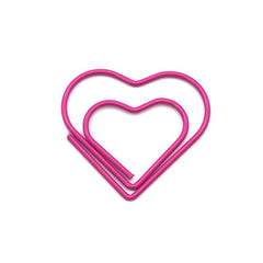 Colorful Love Paper Clip Bookmark Girl Heart Paper Clip