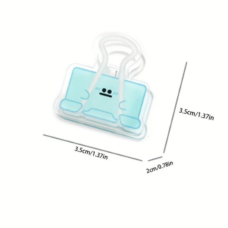 3pcs Small Cheese Sticky Note Clips - Student File Clips