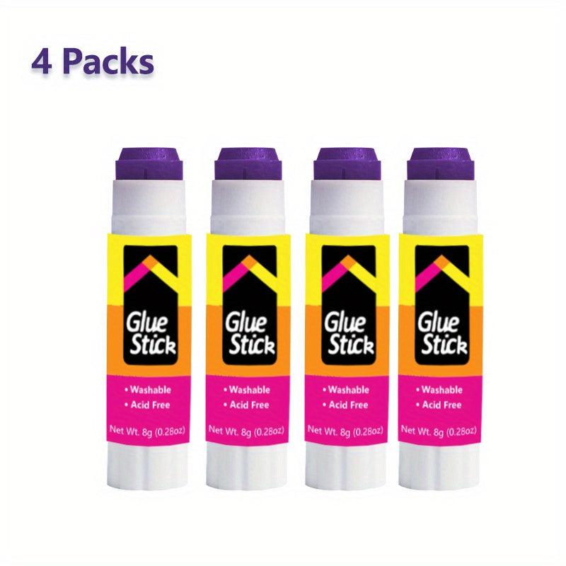Purple Glue Sticks 6 Pack School Washable Glue Scrapbooking