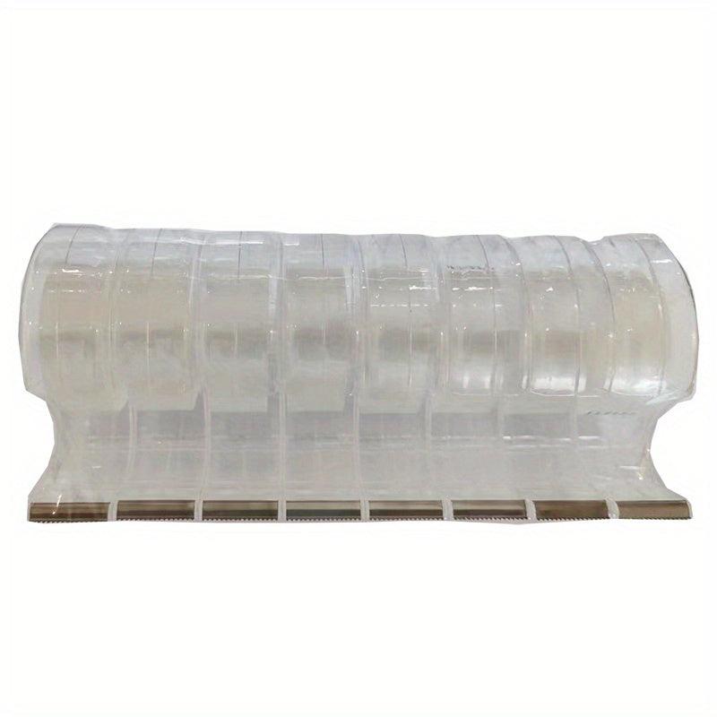 16sets Transparent Adhesive Tape Dispenser Set for Office and School