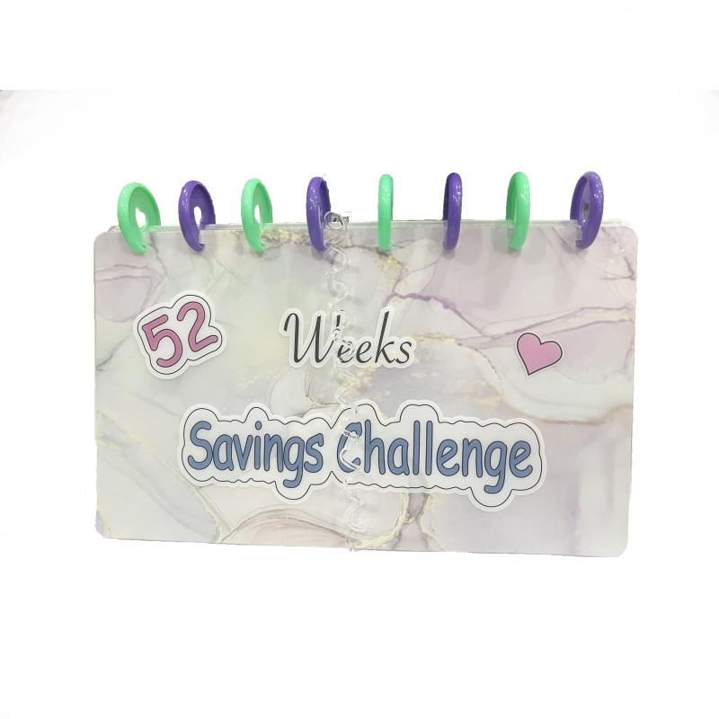 52 Week Savings Challenge Budget Binder