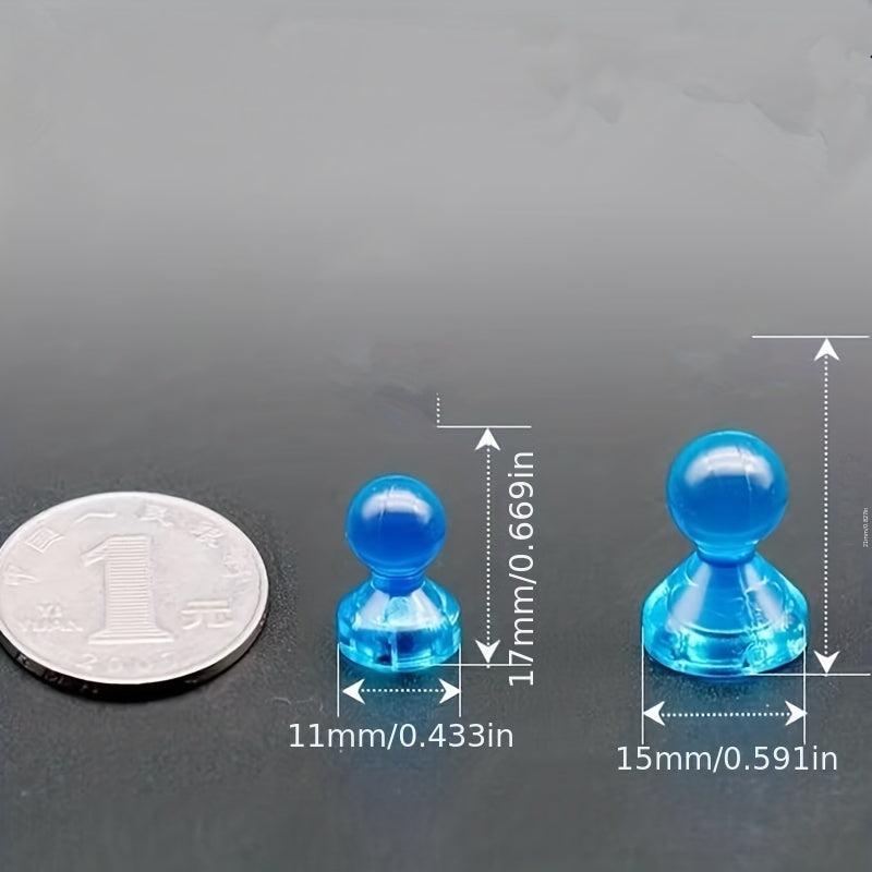 Transparent Magnetic Thumbtack for Whiteboard Teaching
