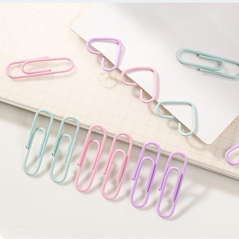 Large Capacity Paper Clip Set 120pcs 50mm 240pcs 28mm