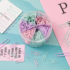 Large Capacity Paper Clip Set 120pcs 50mm 240pcs 28mm