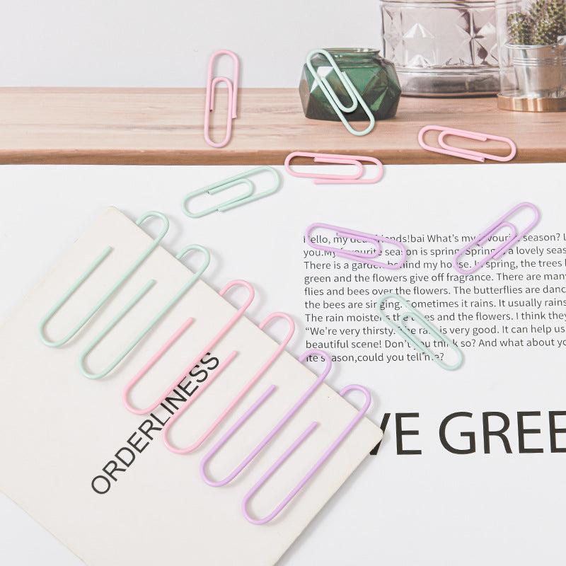 Large Capacity Paper Clip Set 120pcs 50mm 240pcs 28mm
