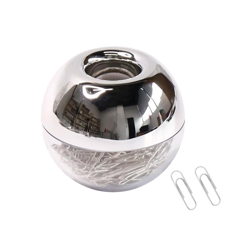 100pcs Magnetic Paper Clips With Storage Box
