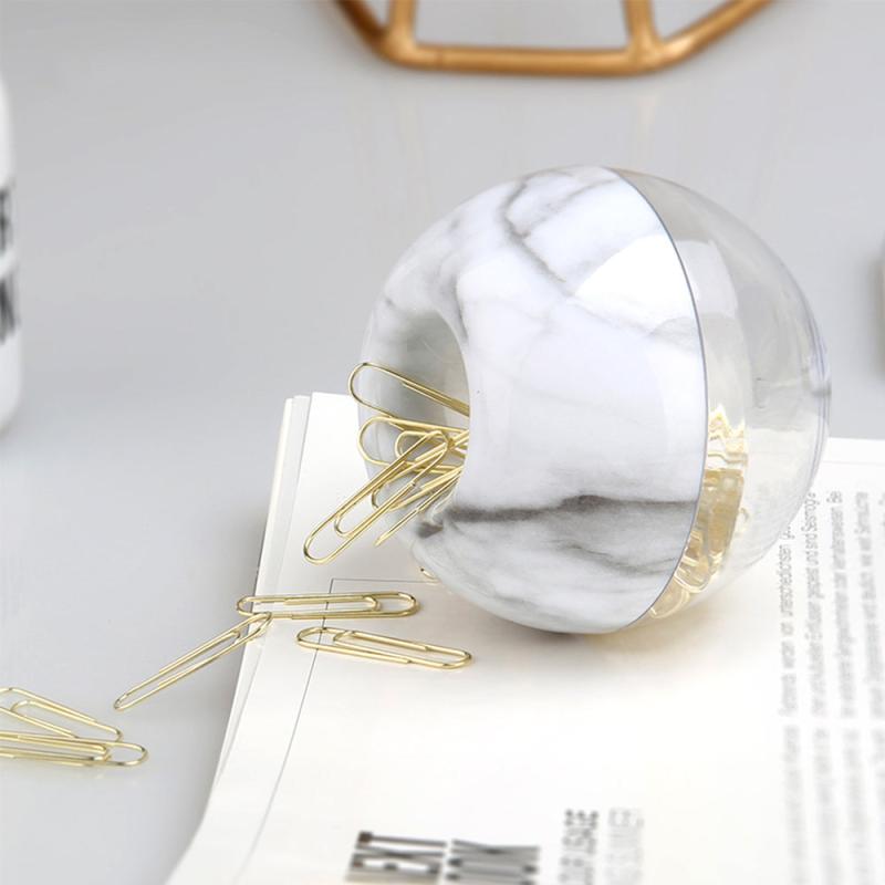100pcs Magnetic Paper Clips With Storage Box
