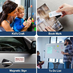 10pcs Magnetic Adhesive Sheets 10 x 15 - Flexible Magnet Sheets